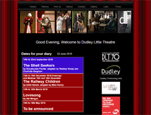 Tablet Screenshot of dudleylittletheatre.org
